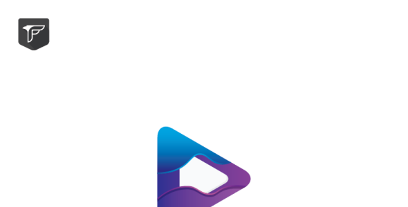 Шаблон логотипа на тему графика