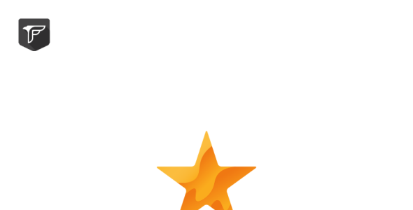 Шаблон логотипа на тему графика