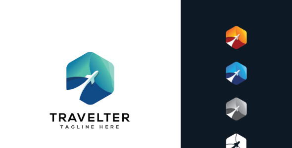 Шаблон логотипа на тему графика