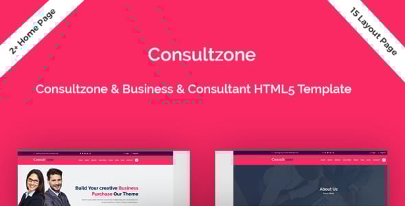 шаблон целевой страницы консалтинга и бизнеса