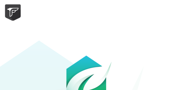 Шаблон логотипа на тему графика