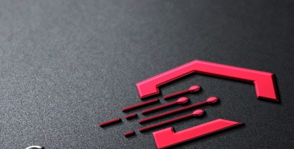 Шаблон логотипа на тему графика