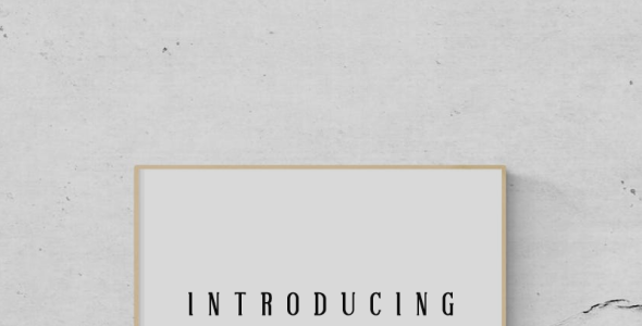 Шрифт на тему графика