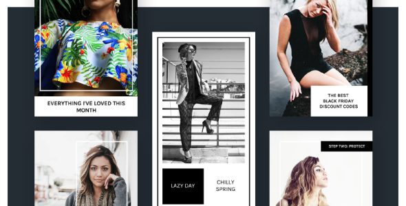 Шаблон для соцсетей на тему графика