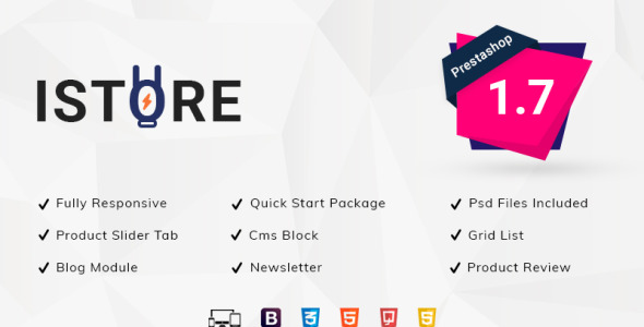 тема istore electronics prestashop