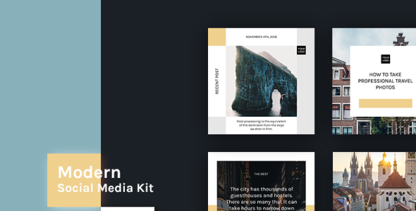 Шаблон для соцсетей на тему графика