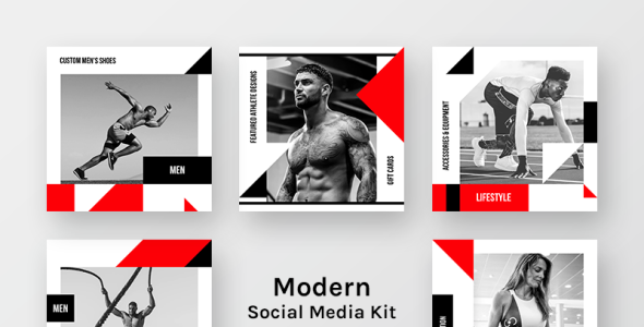 Шаблон для соцсетей на тему графика