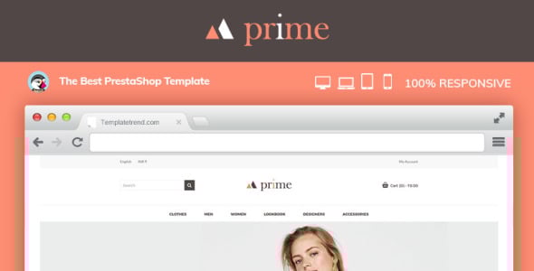 Prime Fashion Designer PrestaShop Theme