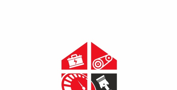 Шаблон логотипа на тему графика