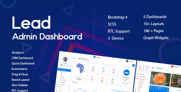 шаблон администратора ведущей панели мониторинга