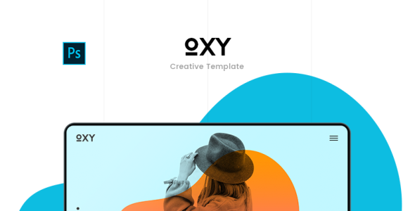 PSD шаблон на тему дизайн и фотография