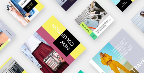 Шаблон для соцсетей на тему графика