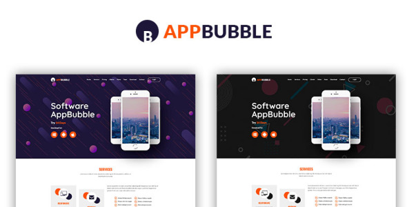 PSD шаблон на тему компания по разработке по