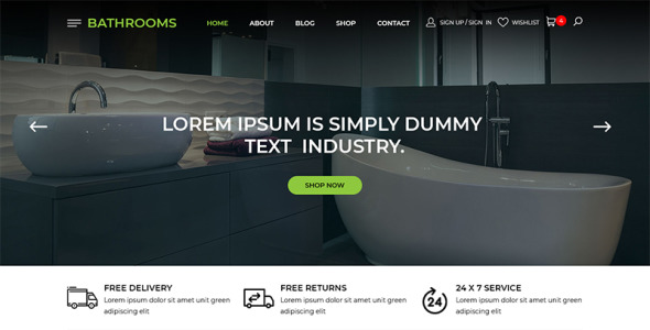 PSD шаблон на тему графика