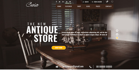 PSD шаблон на тему графика