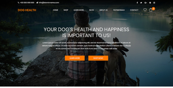 PSD шаблон на тему графика