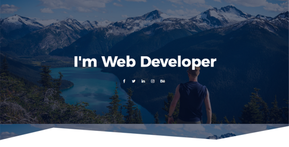 личное портфолио joomla шаблон