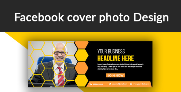 Шаблон для соцсетей на тему графика