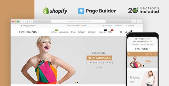 мода многоцелевой shopify тема