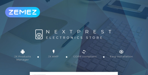 магазин электроники clean bootstrap ecommerce prestashop тема