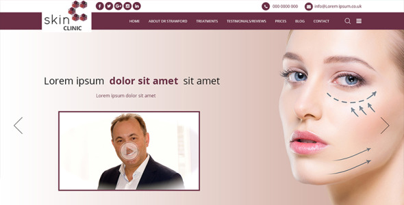 PSD шаблон на тему графика