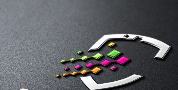 Шаблон логотипа на тему графика