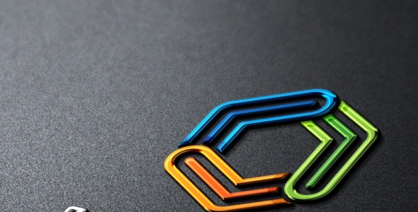 Шаблон логотипа на тему графика