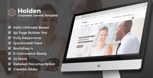 корпоративный бизнес шаблон joomla