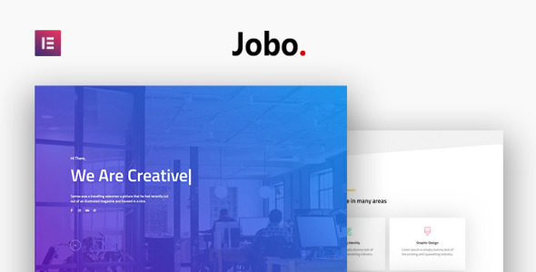 креативное портфолио современная тема wordpress elementor