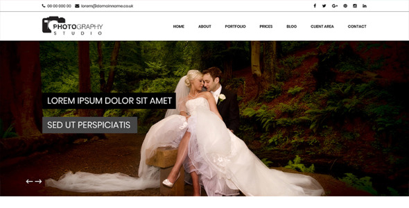 PSD шаблон на тему графика