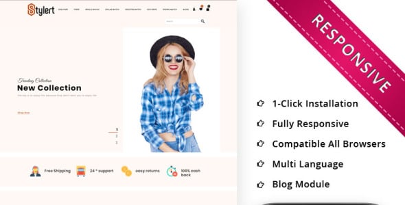 The Fashion Store OpenCart Template