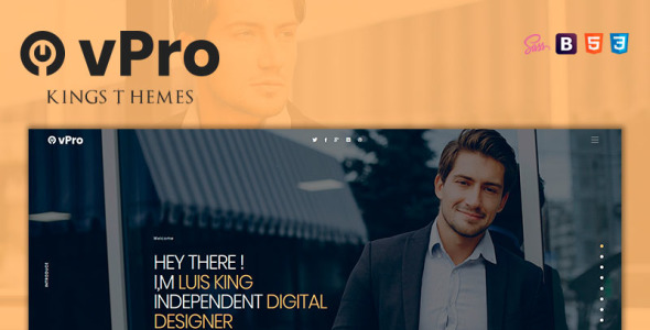 шаблон целевой страницы портфолио