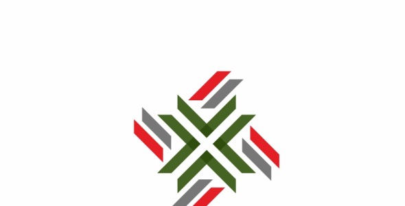 Шаблон логотипа на тему графика