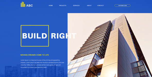 PSD шаблон на тему веб-дизайн