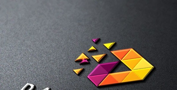 Шаблон логотипа на тему графика