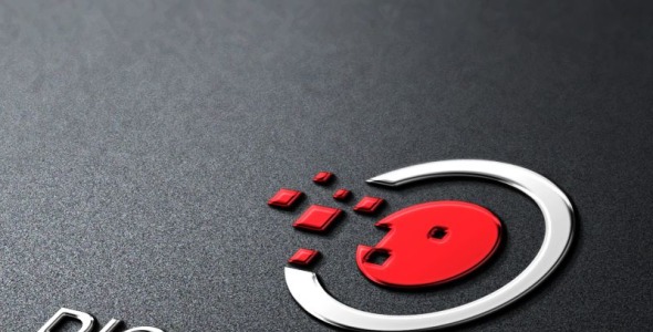 Шаблон логотипа на тему графика