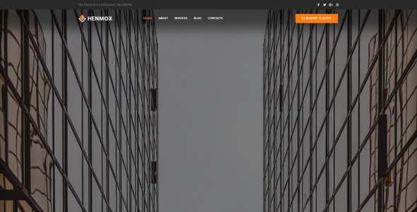 строительство многофункциональная современная тема wordpress elementor
