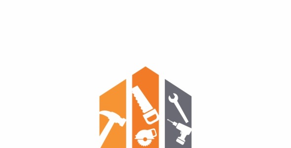 Шаблон логотипа на тему графика