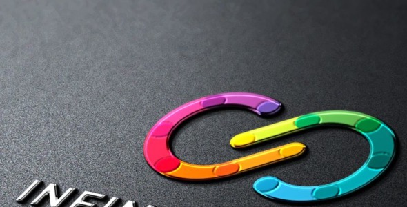 Шаблон логотипа на тему графика