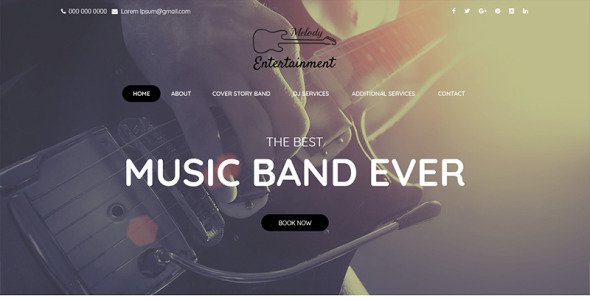 PSD шаблон на тему графика