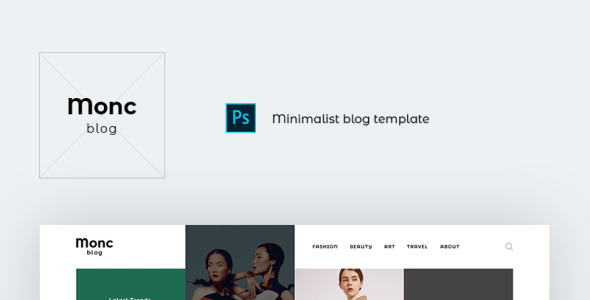 PSD шаблон на тему графика