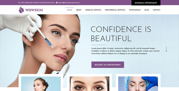 PSD шаблон на тему графика