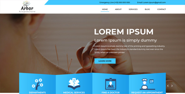 PSD шаблон на тему графика