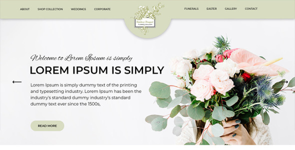 PSD шаблон на тему графика