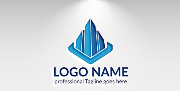 Шаблон логотипа на тему графика