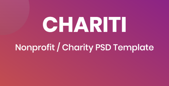 PSD шаблон на тему детская благотворительность