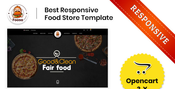 Responsive OpenCart Template