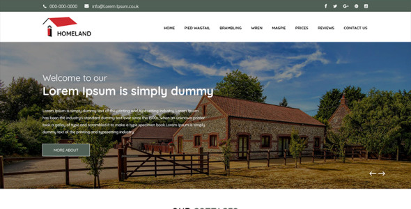 PSD шаблон на тему графика