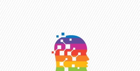 Шаблон логотипа на тему графика