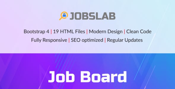 шаблон сайта job board
